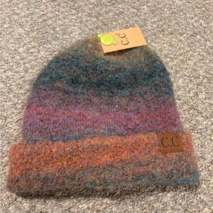 C.C Multicolor Knit Beanie